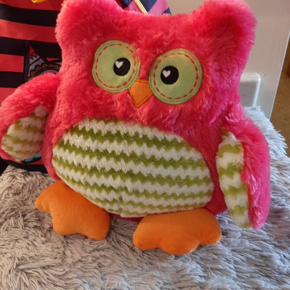 Hanna Anderson Backpack and Dan Dee Stuffed owl - Picture 6 of 16